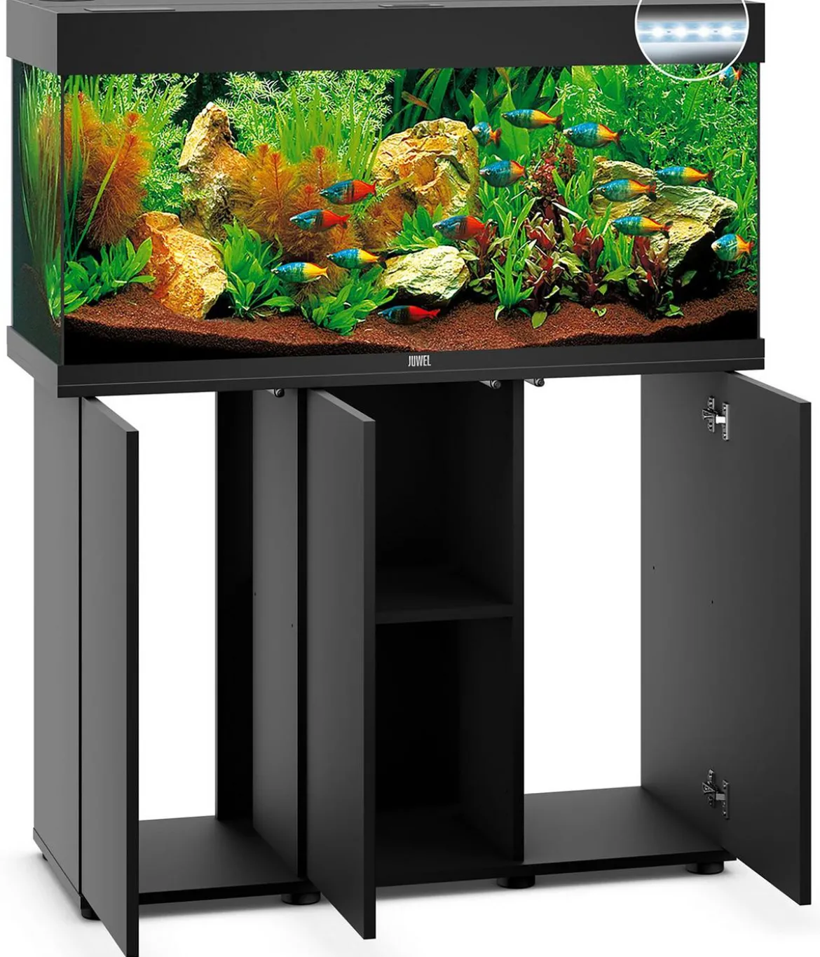 JUWEL® AQUARIUM Kombination Rio 180 LED, 180 l, ca. B101/H123/T41 cm