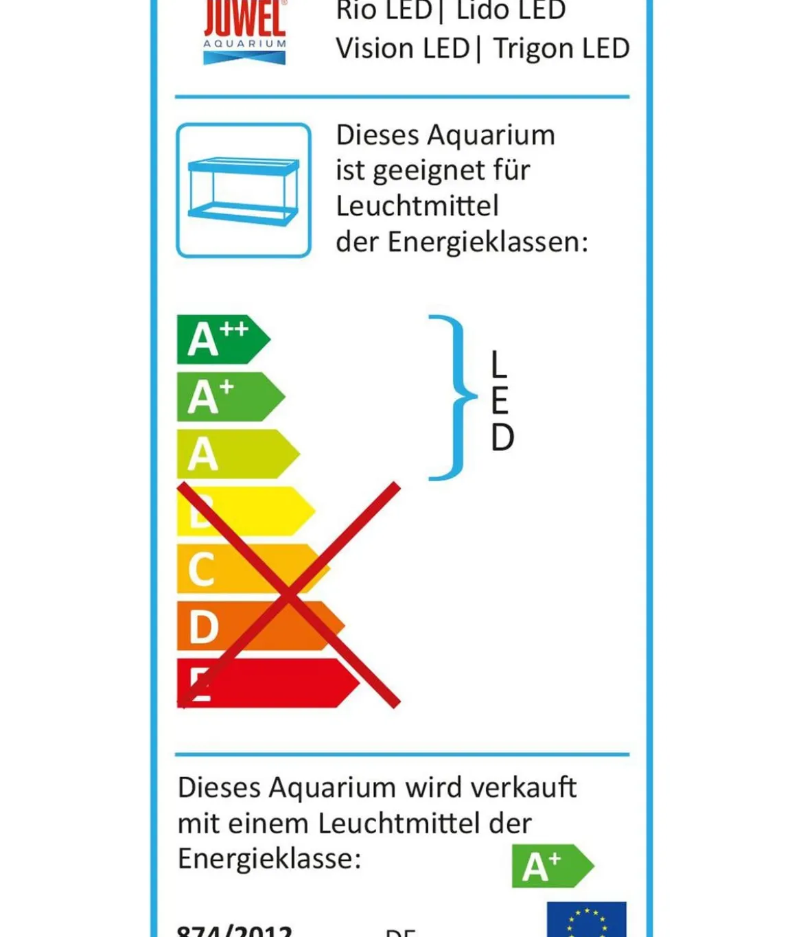 JUWEL® AQUARIUM Lido 120 LED