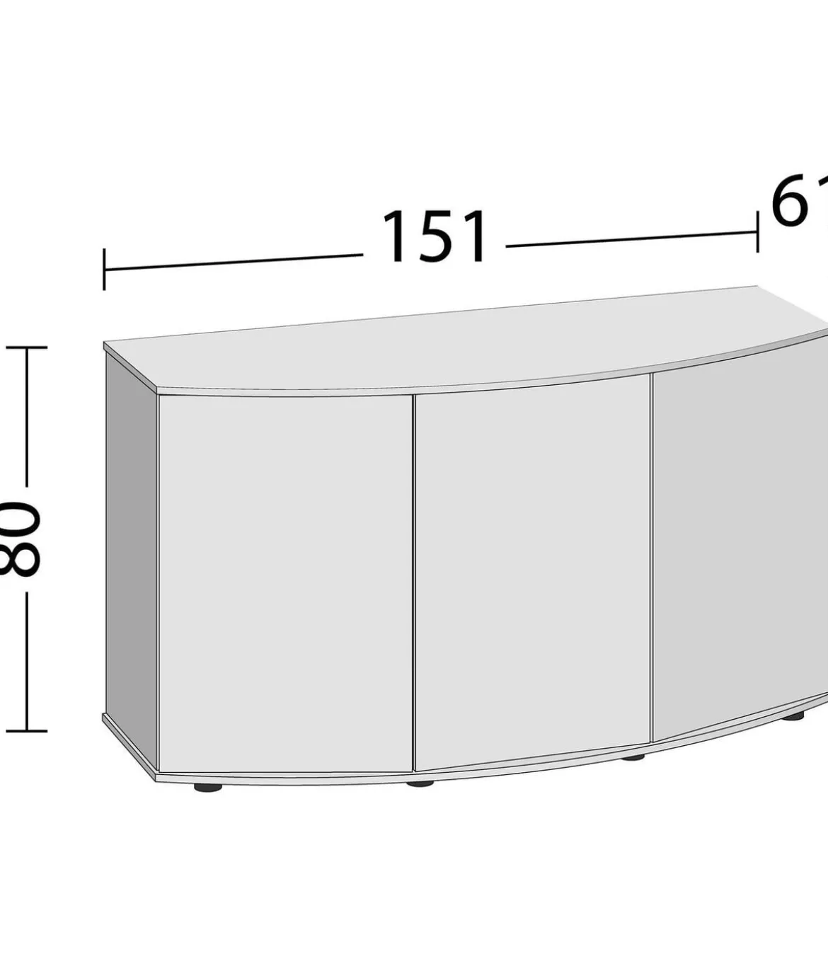 JUWEL® AQUARIUM Unterschrank SBX Vision 450