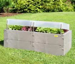 Juwel Hochbeet Timber Anzucht-Set 2in1, ca. B130/H52/T60 cm