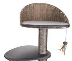 Karlie Outdoor-Kratzbaum Misty, grau, ca. B77/H160/T57 cm