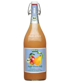 KELA Apfel & Birne 100 % Bio-Direktsaft, 1 L