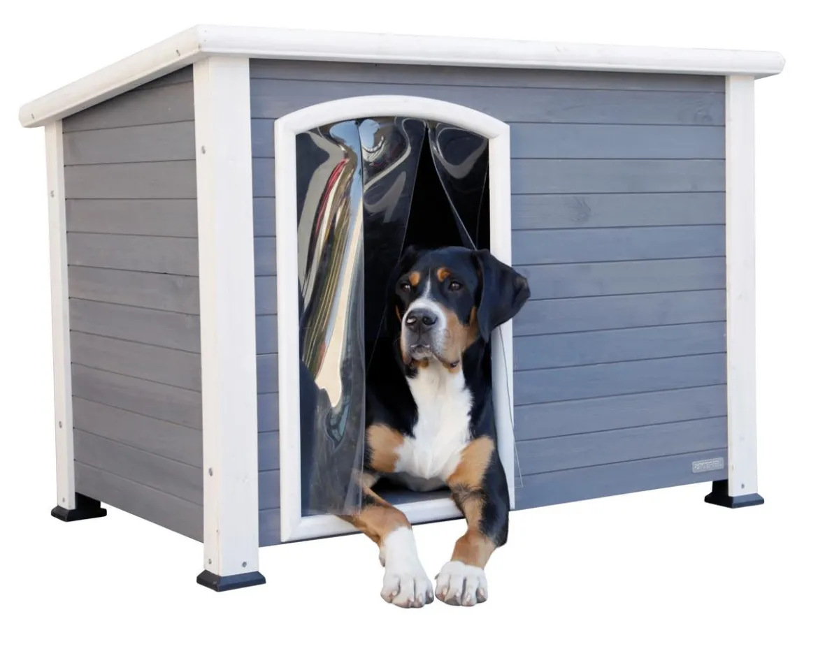 KERBL Hundehütte Kenny, ca. B77/H81/T113 cm