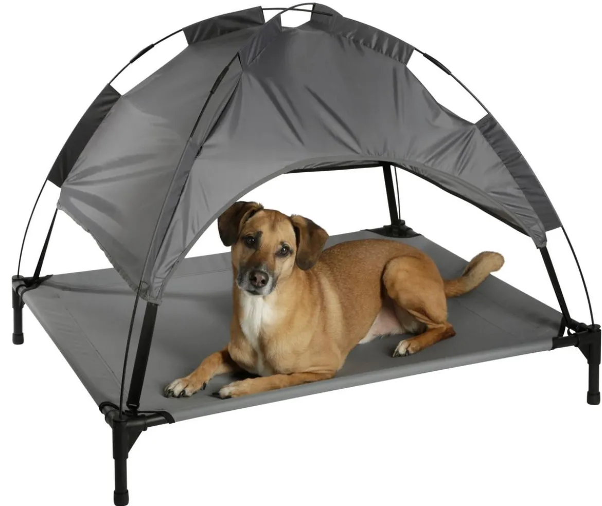 KERBL Hundeliege Vacation, grau, ca. B105/H75/T86 cm