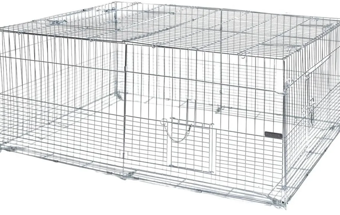 KERBL Jungtier-Freilaufgehege mit Ausbruchsperre, ca. B144/H60/T112 cm