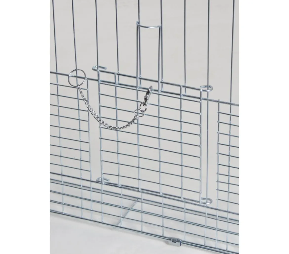 KERBL Jungtier-Freilaufgehege mit Ausbruchsperre, ca. B144/H60/T112 cm