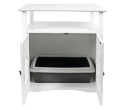 Kerbl Katzenschrank Helena, weiß, ca. B64/H64/T46 cm
