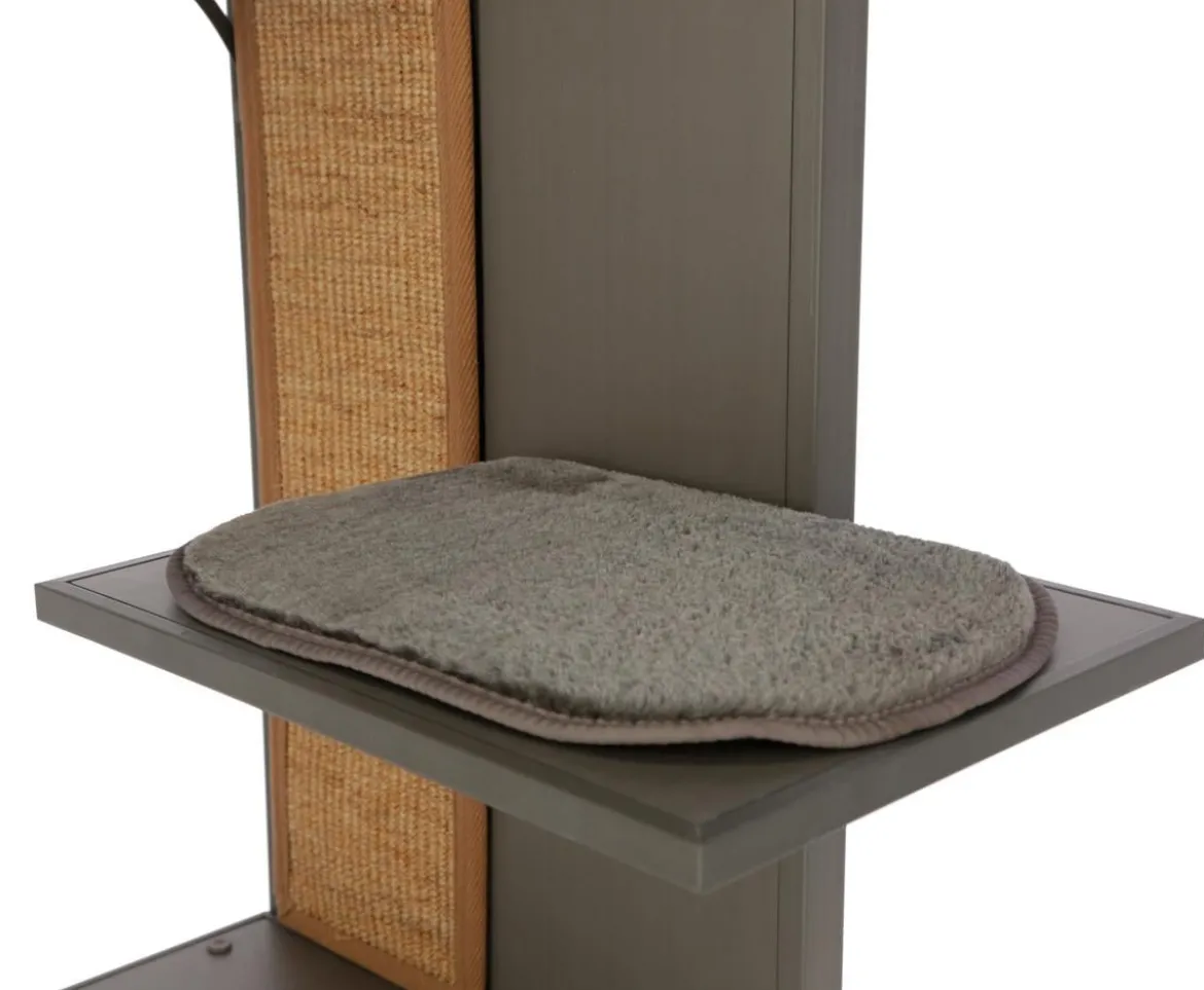 KERBL Katzenspielhaus Alex ECO, grau, ca. B42/H152,5/T42 cm