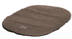 KERBL Reisekissen Traveller, oval, braun, ca. B85/H3/T65 cm