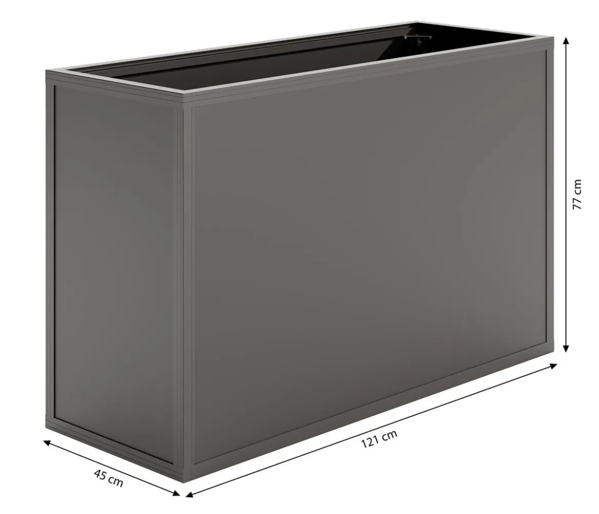 KGT Alu-Hochbeet 130, ca. B121/H77/T45 cm