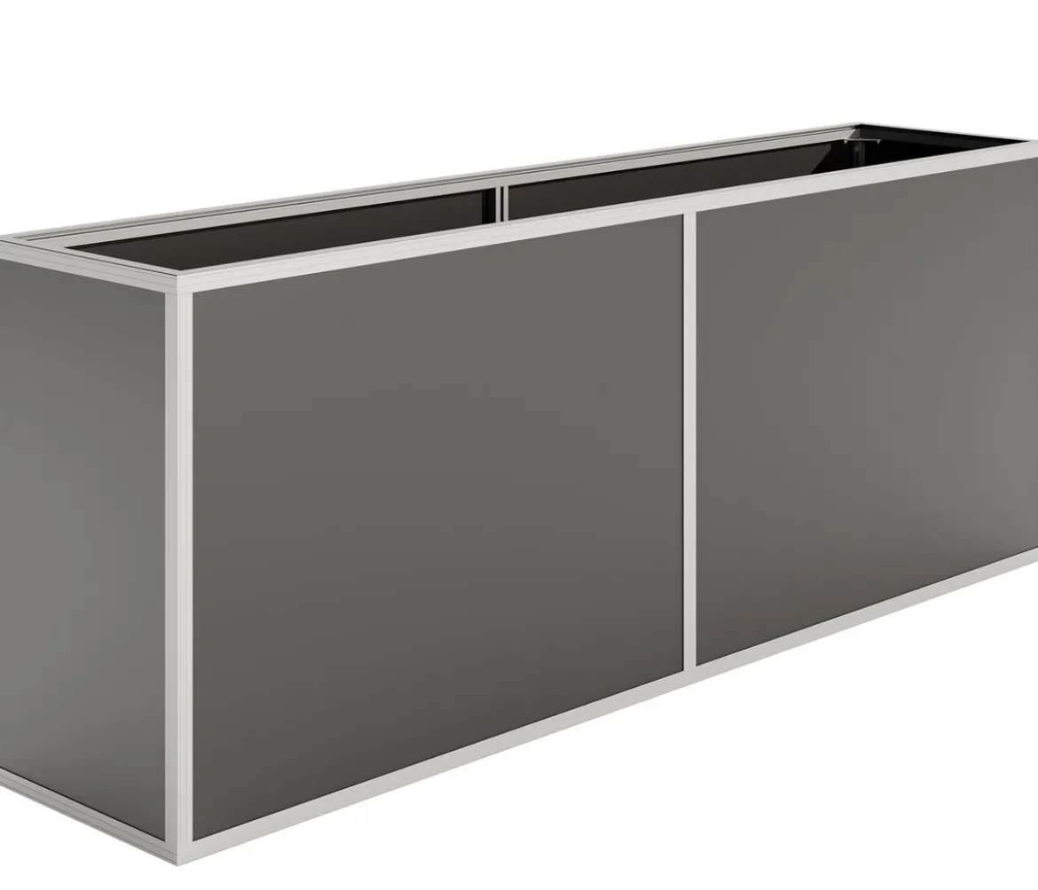 KGT Alu-Hochbeet 210, ca. B205/H77/T45 cm