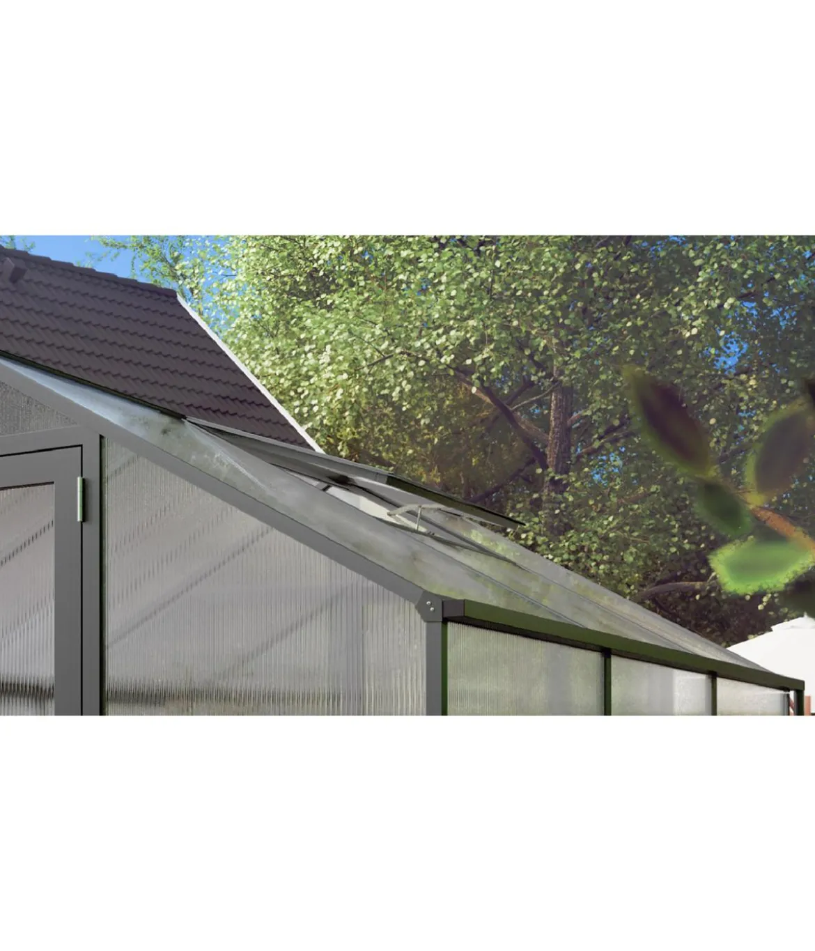 KGT Dachfenster für Gewächshäuser mit 16 mm Verglasung