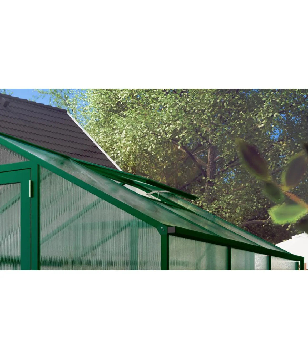 KGT Dachfenster für Gewächshäuser mit 16 mm Verglasung
