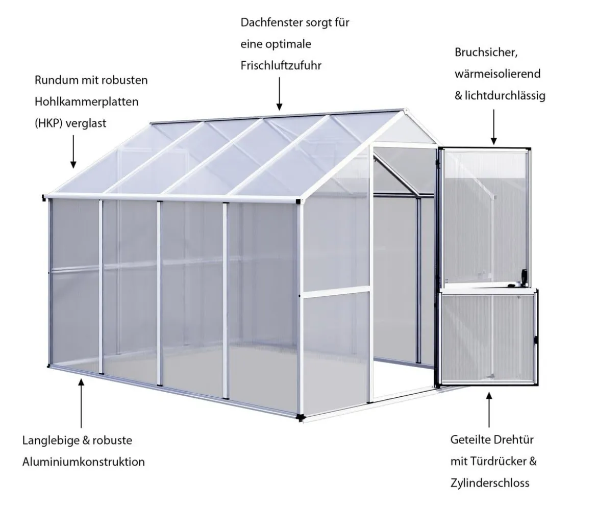 KGT Gewächshaus Callas
