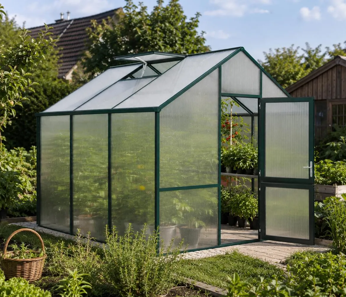KGT Gewächshaus Dahlie III, ca. B297/H276/T323 cm