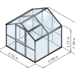 KGT Gewächshaus Galant II, HKP