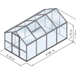 KGT Gewächshaus Galant IV, HKP
