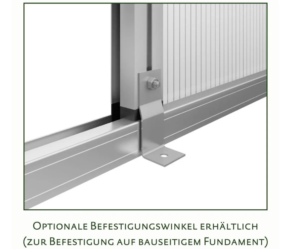 KGT Gewächshaus Rhodo III, ca. B227/H204/T227 cm
