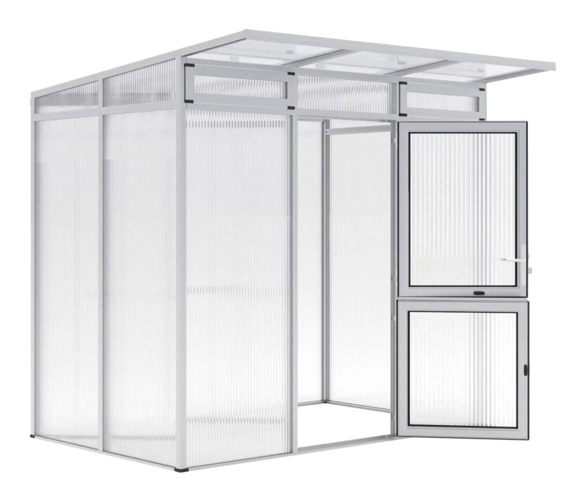 KGT Gewächshaus Santini Small, ca. B233/H215/T150 cm