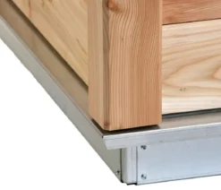 KGT Holz-Hochbeet Woody 210, ca. B214/H79/T99 cm