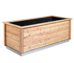 KGT Holz-Hochbeet Woody 210, ca. B214/H79/T99 cm