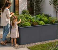 KGT Stahl-Hochbeet Urban Grow, anthrazit/grau