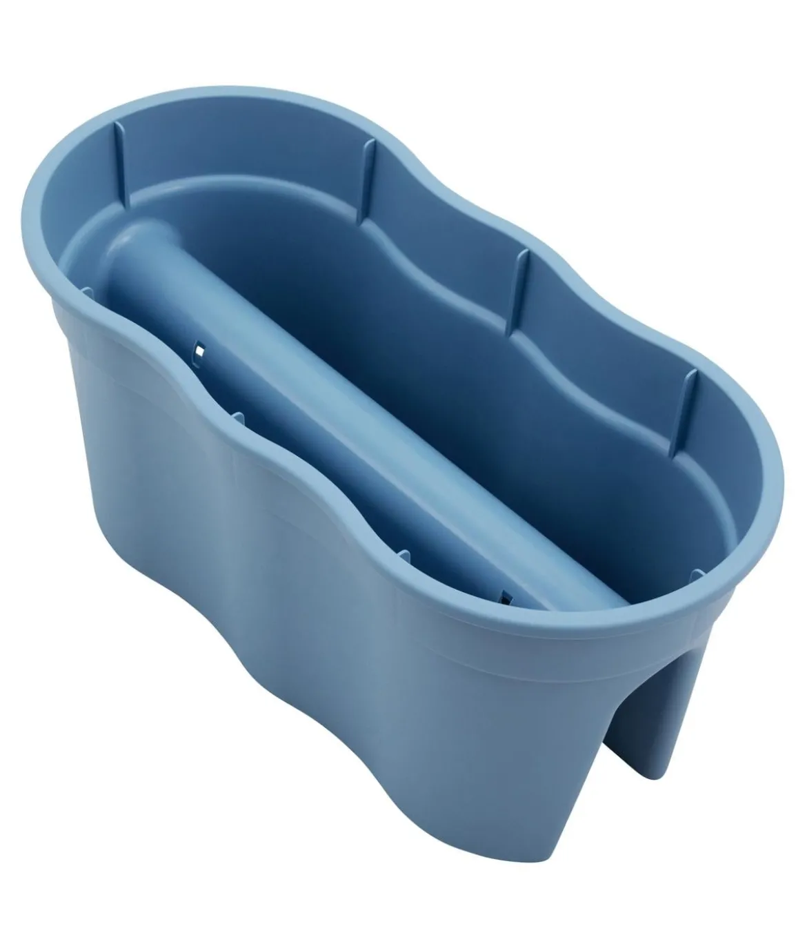 KHW Kunststoff-Geländertopf Flowerclip, ca. B57,5/H27/T27,7 cm, 2er-Set
