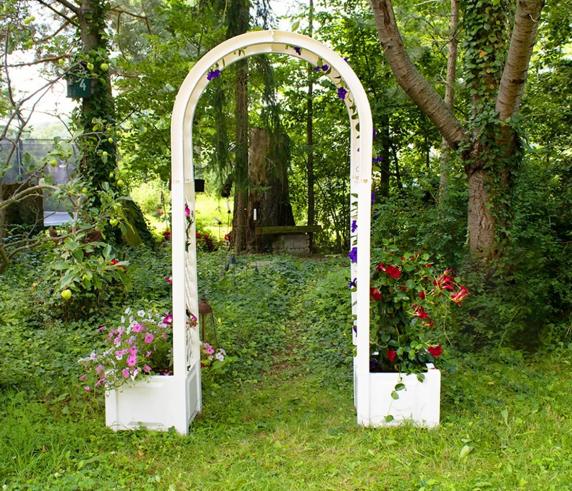 KHW Kunststoff-Rosenbogen, ca. B174/H207/T43 cm