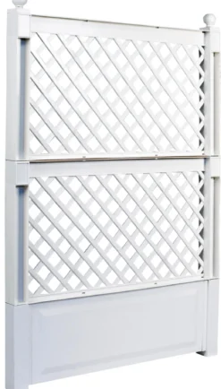 KHW Kunststoff-Spalier mit Erdspießen, ca. B100/H140/T6 cm