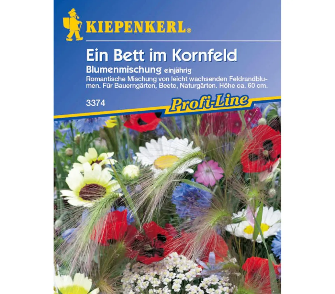 Kiepenkerl Bett im Kornfeld