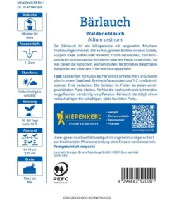 Kiepenkerl Saatgut Bärlauch 'Waldknoblauch'