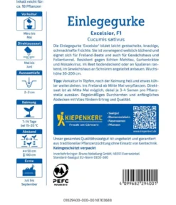 Kiepenkerl Saatgut Gurken 'Excelsior'