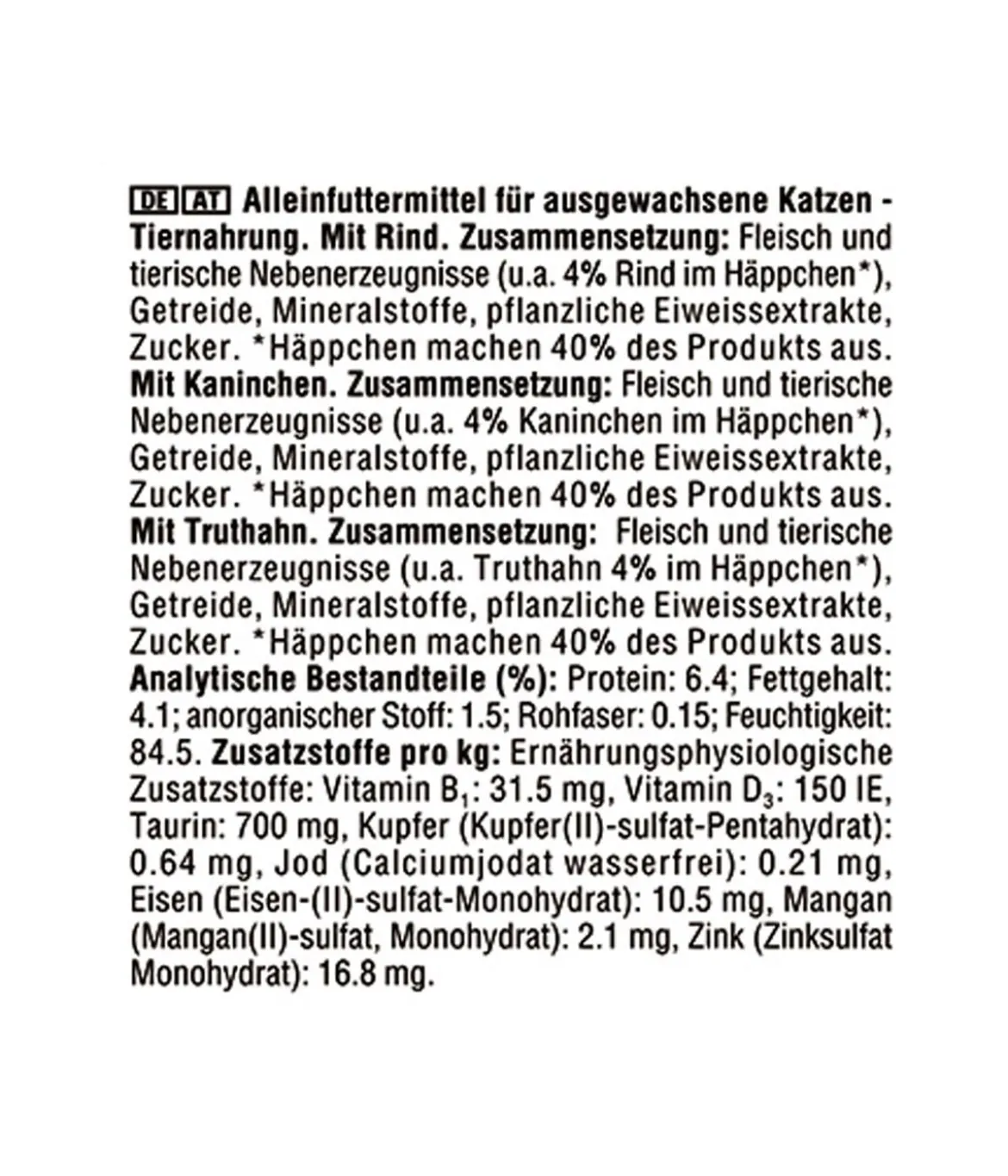 KITEKAT® Nassfutter für Katzen Multipack Jagdschmaus in Sauce, Adult, 12 x 85 g
