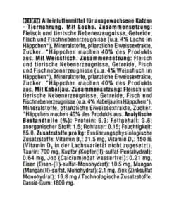KITEKAT® Nassfutter für Katzen Multipack Fisch-Box in Gelee, Adult, 12 x 85 g
