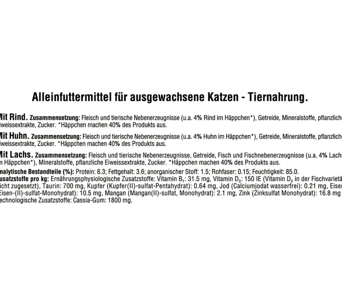 KITEKAT® Nassfutter für Katzen Multipack Markt-Mix in Gelee, Adult, 24 x 85 g