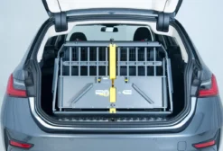 kleinmetall® Hundetransportbox VarioCage Doppelbox S, ca. B93/H59/T73-99 cm