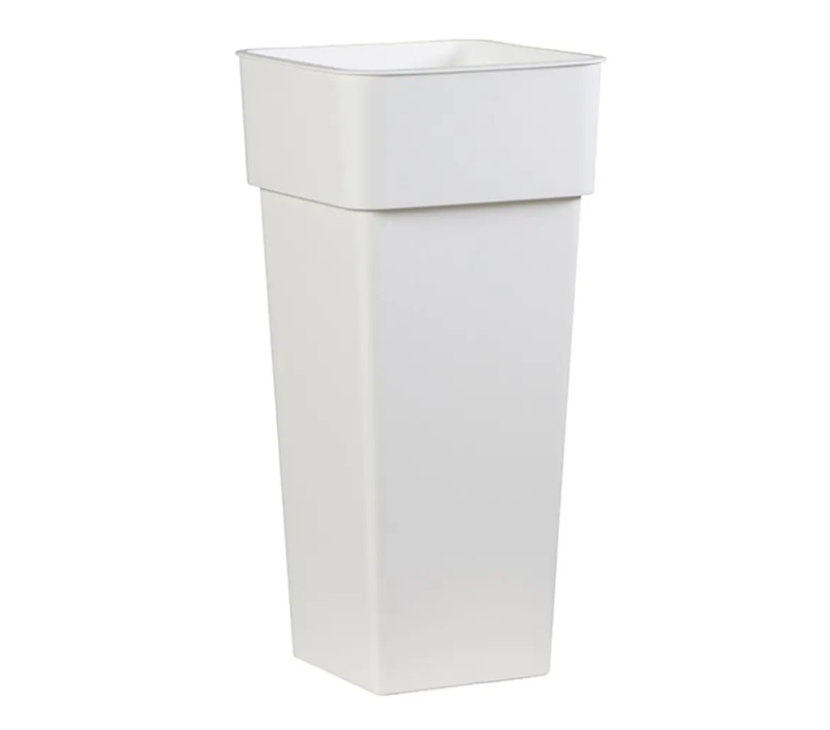 Kunststoff-Pflanzkübel Duo Quadro, quadratisch, ca. B37/H80/T37 cm