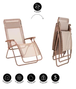 Lafuma Relaxliege R Clip, ca. B67/H114/T88 cm