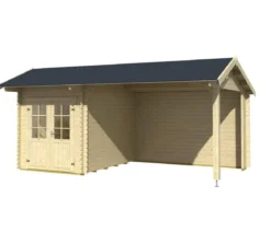 Lasita Maja Gartenhaus Kenzo, ca. B580/H273,6/T389,3 cm