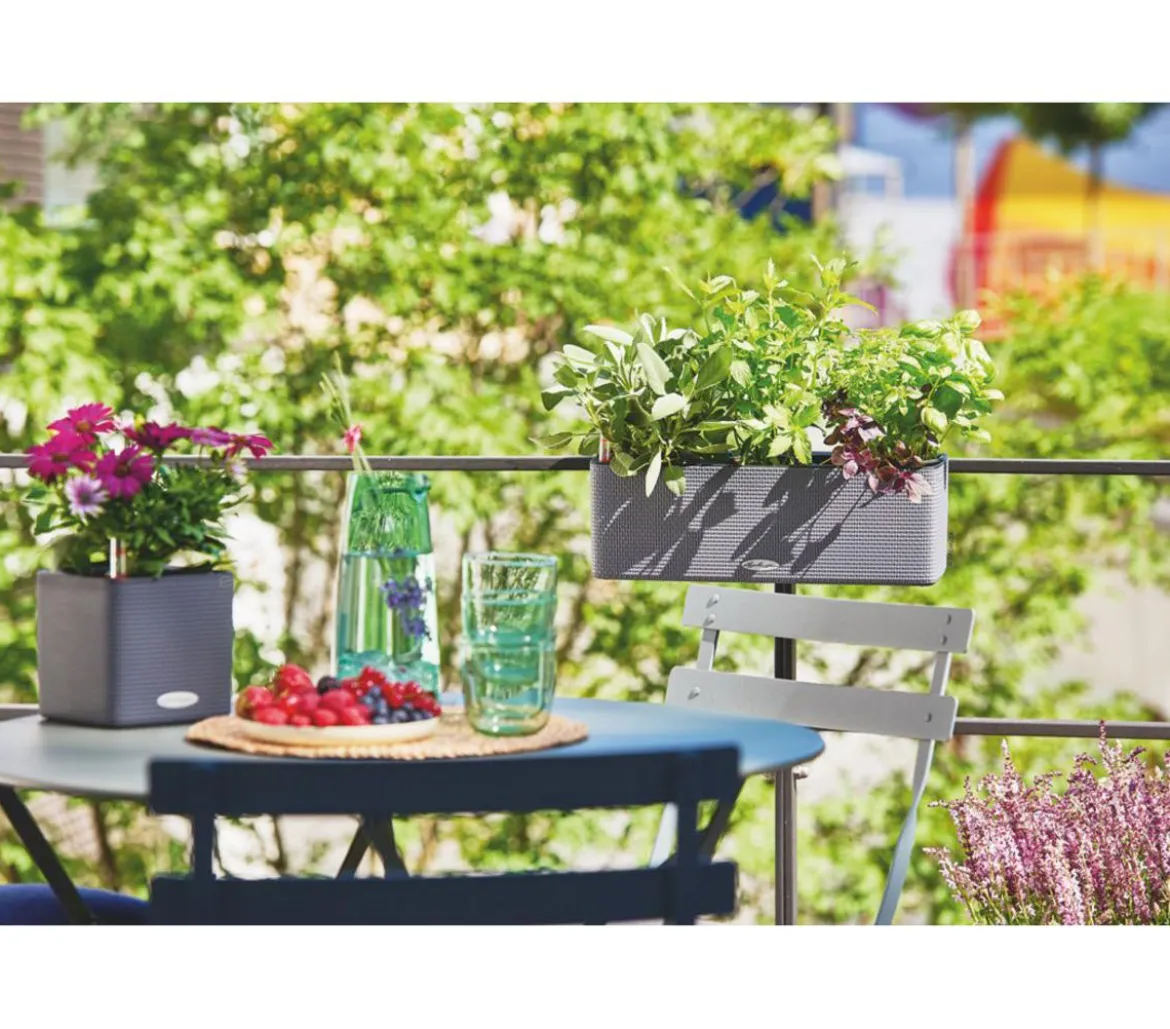 LECHUZA® BALCONISSIMA Color, All-in-One-Set, ca. B40/H14/T14 cm