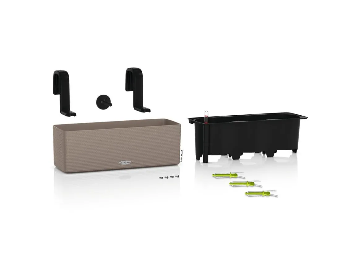LECHUZA® BALCONISSIMA Color, All-in-One-Set, ca. B40/H14/T14 cm