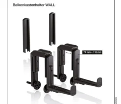 LECHUZA® Balkonkastenhalter WALL für Balconera