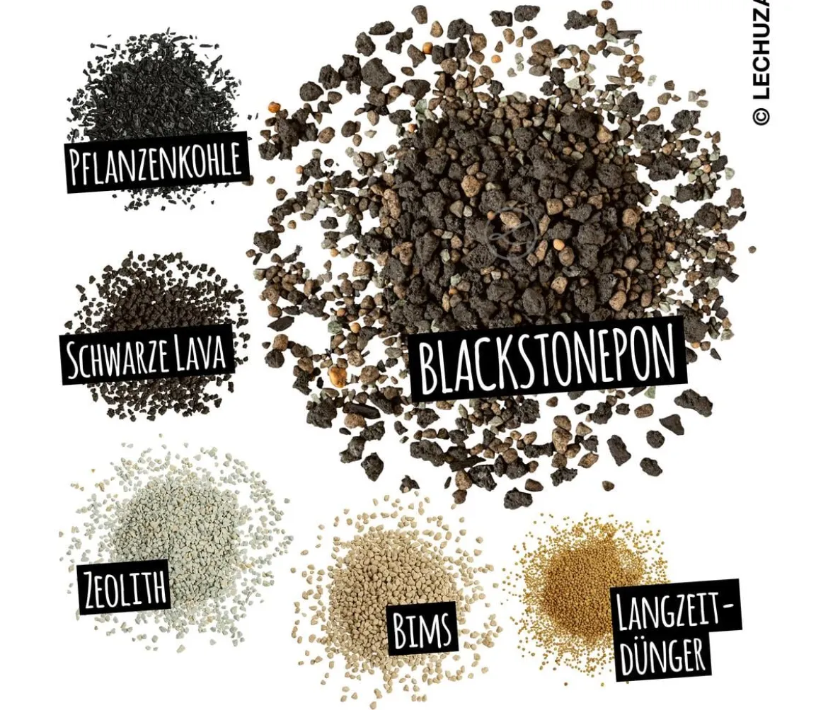 LECHUZA® BLACKSTONEPON Pflanzsubstrat
