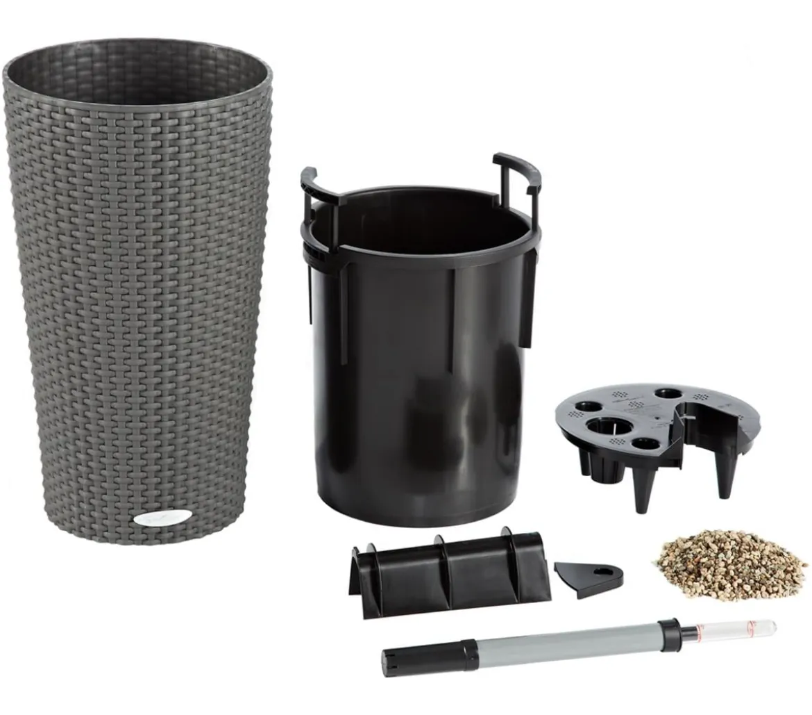 LECHUZA® Cilindro Cottage Pflanzgefäß, rund