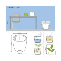 LECHUZA® CLASSICO LS, All-in-One-Set