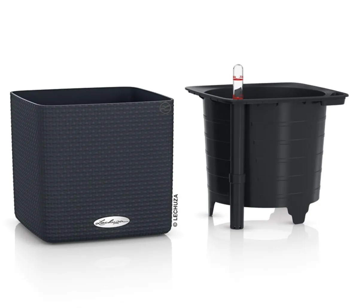 LECHUZA® CUBE Color, All-in-One Set