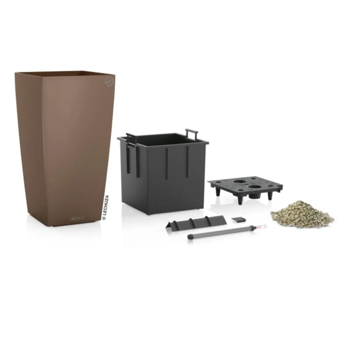 LECHUZA® CUBICO Color, All-in-One-Set