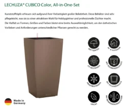 LECHUZA® CUBICO Color, All-in-One-Set