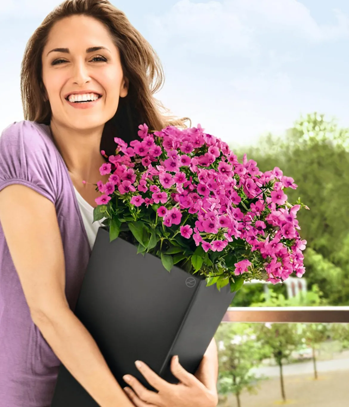 LECHUZA® CUBICO Color, All-in-One-Set