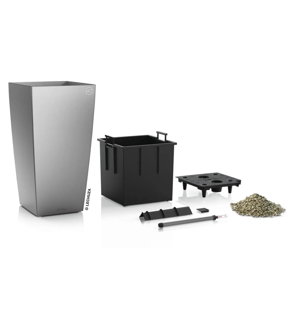 LECHUZA® CUBICO Premium, All-in-One-Set